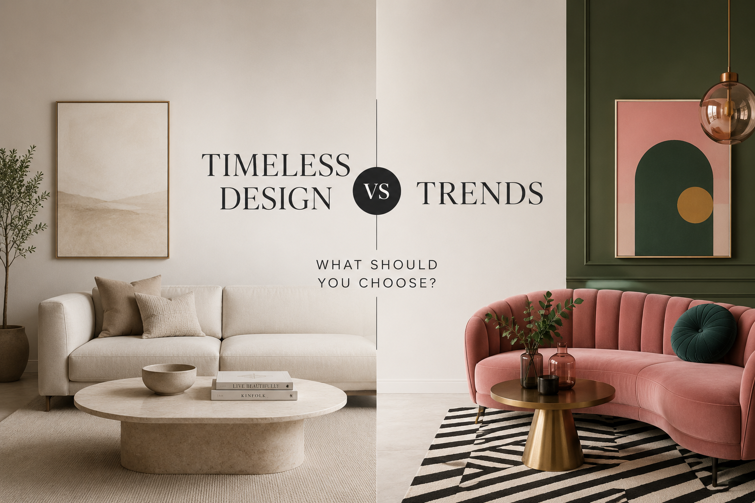 Timeless Design vs. Trends: What Should You Choose?