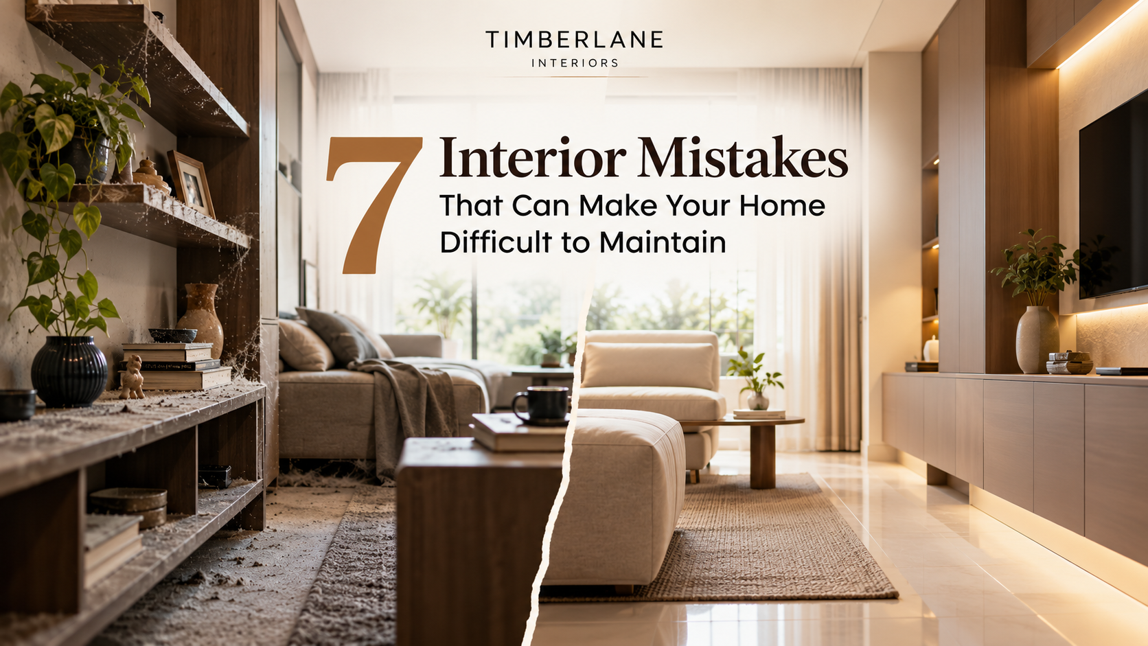 7 Interior Mistakes That Can Make Your Home Difficult to Maintain