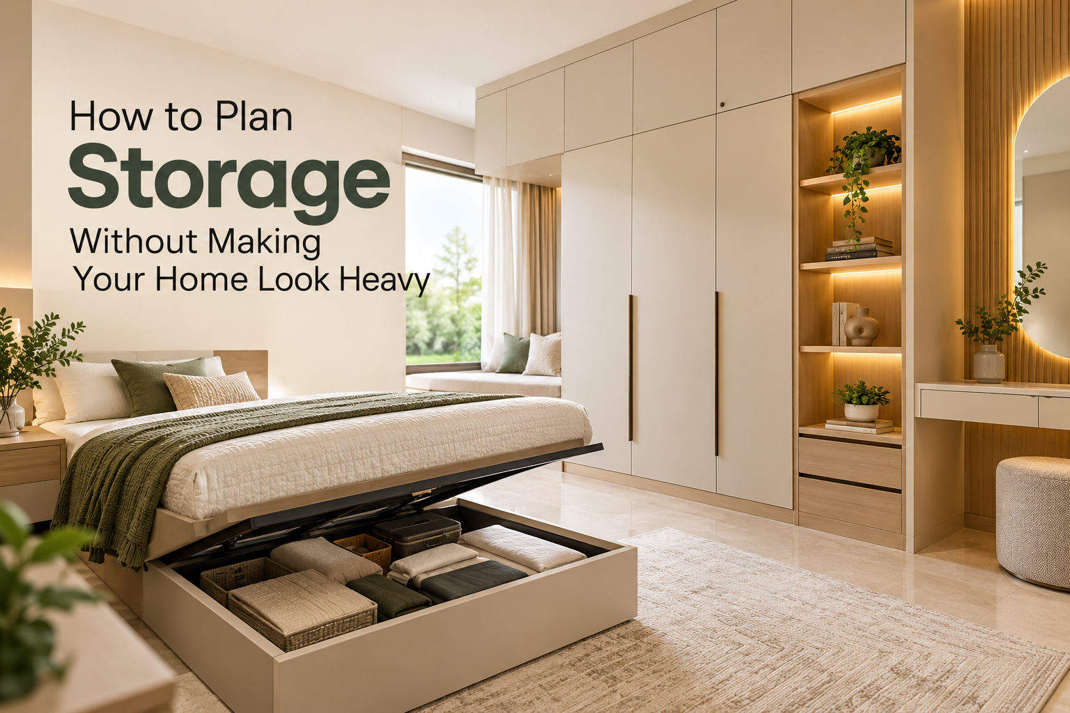 How to Plan Storage Without Making Your Home Look Heavy